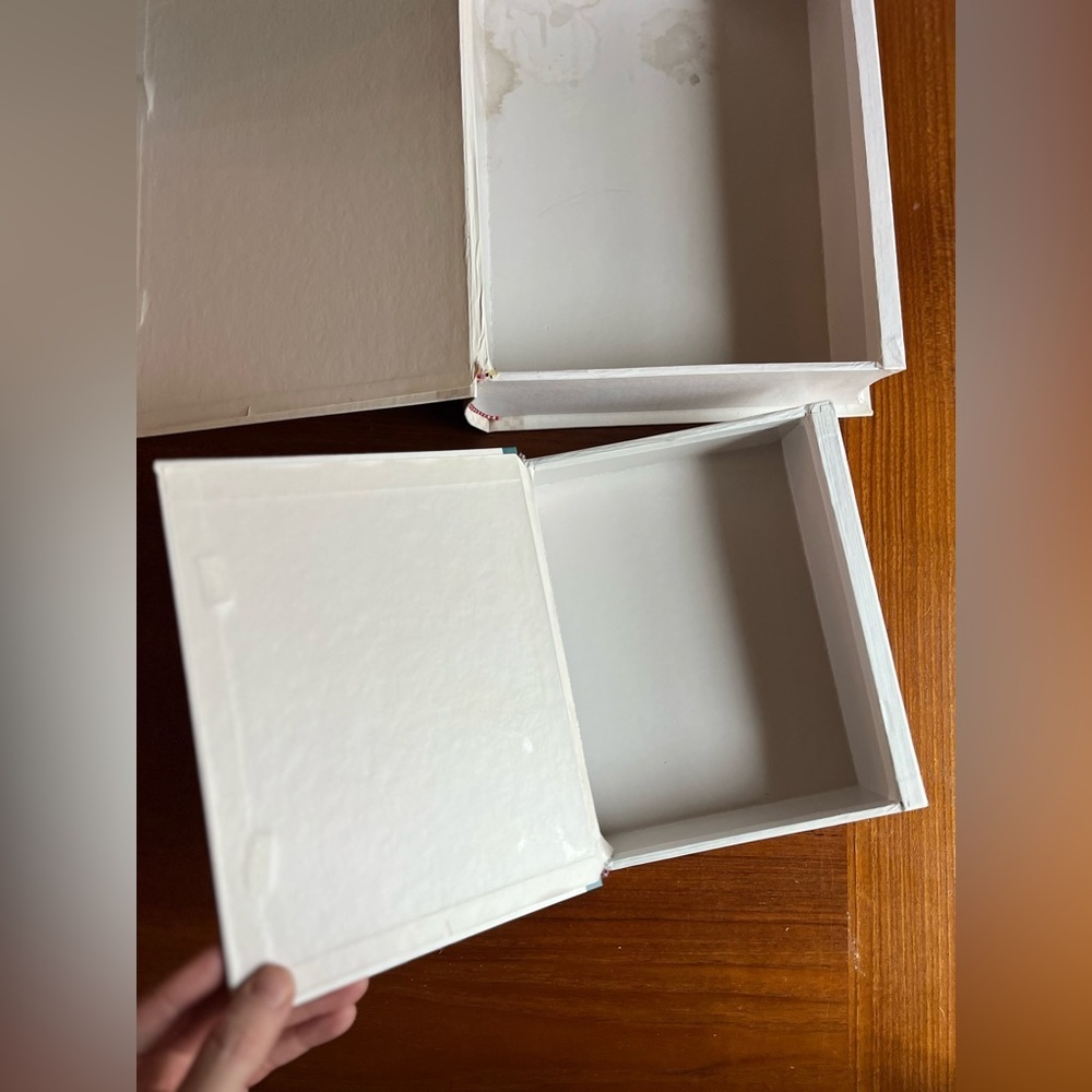 Set of 2 National Park Decorative Book Storage Boxes – Hidden Stash Faux Books - Picture 7 of 11